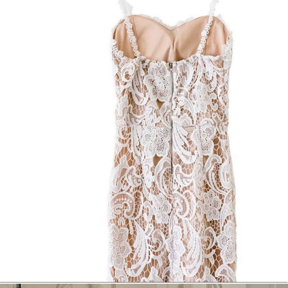 Goodnight Macaroon White Lace Dress - Picture 2 of 6